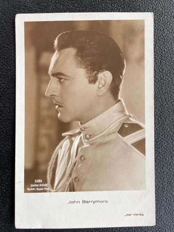 ansichtkaart / kaart van John Barrymore 2. beschikbaar voor biedingen