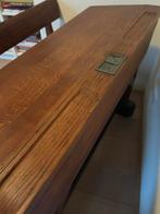 Oude schoolbank, Antiek en Kunst, Antiek | Meubels | Tafels, Ophalen of Verzenden