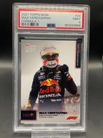 2021 Topps Now F1 Max Verstappen PSA 9 #20, Hobby en Vrije tijd, Stickers en Plaatjes, Verzenden, Zo goed als nieuw, Plaatje