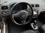 Volkswagen Polo 1.2 TSI Cross Automaat 5drs Airco Navi Cruis, Euro 5, Stof, Gebruikt, Zwart