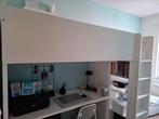 ikea smastad hoogslaper met bureau, Huis en Inrichting, Slaapkamer | Stapelbedden en Hoogslapers, Ophalen, Gebruikt, Eenpersoons