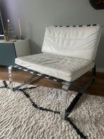 Minotti  delaunay stoel, Ophalen, Gebruikt, Wit, Leer