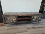Tv kast vintage look, Huis en Inrichting, Ophalen, Gebruikt, 25 tot 50 cm, Minder dan 100 cm