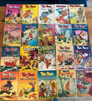 25x Tom Poes stripalbums Marten Toonder Olivier B Bommel beschikbaar voor biedingen