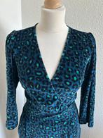 King Louie maat L tulip cross dress velvet 2540, Blauw, Maat 42/44 (L), Ophalen of Verzenden, Zo goed als nieuw