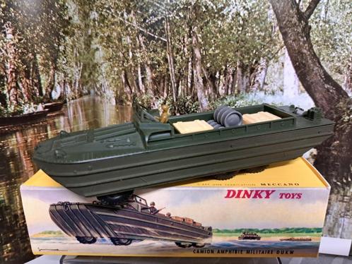 Dinky Toys nr 825 Camion Amfibie Militaire DUKW #3 1:43, Hobby en Vrije tijd, Modelauto's | 1:43, Zo goed als nieuw, Auto, Dinky Toys