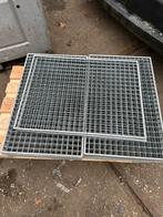 Roosters - lengte 80 cm breedte 60 cm, Doe-het-zelf en Verbouw, Metalen, Ophalen of Verzenden, Gebruikt, IJzer