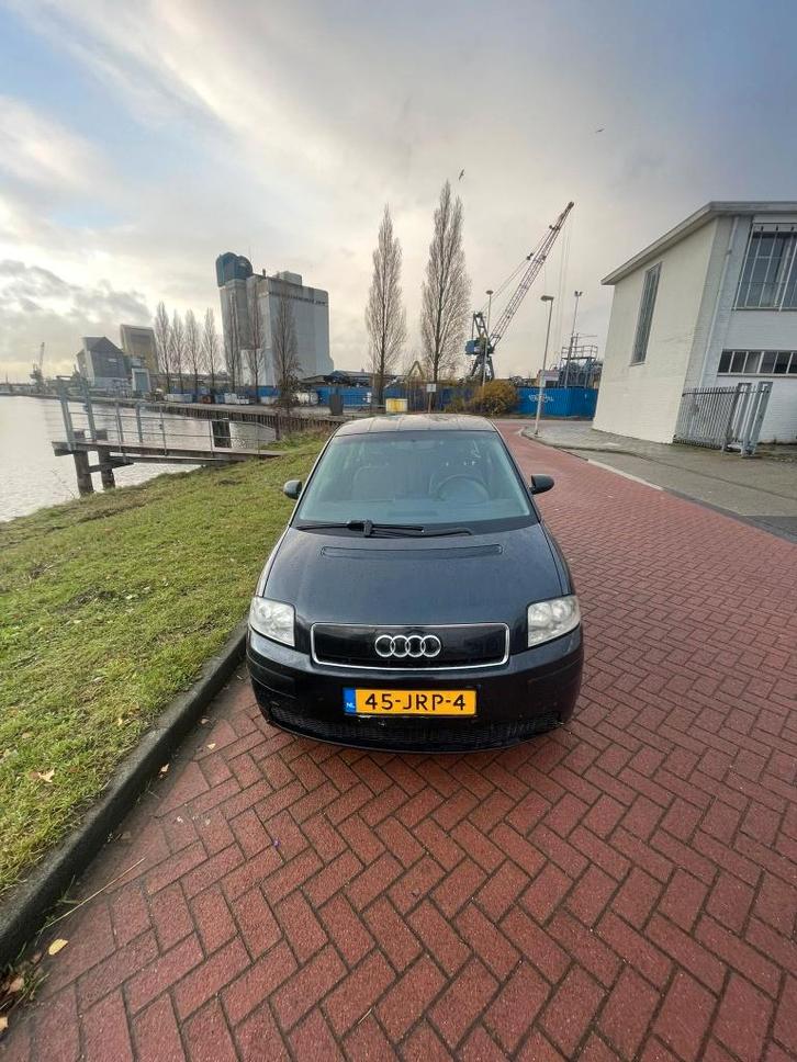 Audi A2 1.4  55KW 2000 Blauw Neuwe APK, Auto's, Audi, Particulier, A2, ABS, Airbags, Bluetooth, Centrale vergrendeling, Electronic Stability Program (ESP)