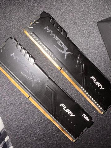 Kingston HyperX Fury 2666Mhz - 8GB(2x4GB) beschikbaar voor biedingen