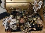 Jungle kerstballen panter set uniek chique bold monkey goud, Ophalen of Verzenden, Nieuw