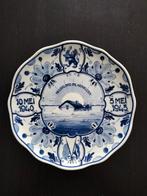 Delftblauw Herdenkings wandbord, Antiek en Kunst, Antiek | Wandborden en Tegels, Ophalen of Verzenden