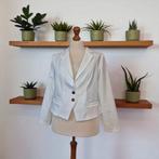 STUDIO ANNELOES HONOR HIGH bonded blazer mt XXL travelstof, Studio Anneloes, Verzenden, Wit, Maat 46/48 (XL) of groter