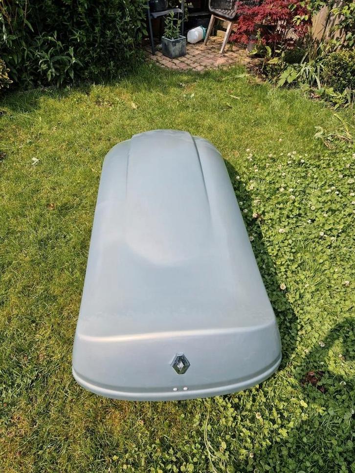 Originele renault dakkoffer en dakdragers, Auto diversen, Dakkoffers, Zo goed als nieuw, Ophalen of Verzenden