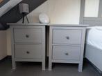 Ikea Hemnes ladekastjes 2 stuks, grijs, Ophalen, 55 tot 70 cm, Zo goed als nieuw, 45 tot 65 cm