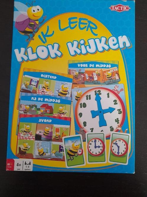 Ik leer klokkijken, Kinderen en Baby's, Speelgoed | Educatief en Creatief, Zo goed als nieuw, Rekenen, Ontdekken, Ophalen