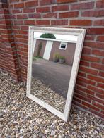 Grote zware spiegel brocante, Huis en Inrichting, Woonaccessoires | Spiegels, Ophalen, Gebruikt, Rechthoekig