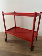 retro vintage trolly side table opal mobel mid century moder, Huis en Inrichting, Tafels | Sidetables, Gebruikt, 50 tot 100 cm