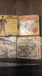 Te koop plus minus 50 singels en 3 lp.s, Ophalen of Verzenden, Zo goed als nieuw, Overige formaten