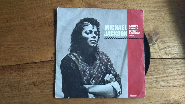 Michael Jackson - I Just Can't Stop Loving You 7" 45RPM, Cd's en Dvd's, Vinyl Singles, Gebruikt, Single, Dance, 7 inch, Ophalen of Verzenden