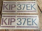 Kip 37EK caravan sticker origineel, Ophalen of Verzenden, Nieuw