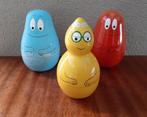 3 Houten Barbapapa popjes Barbabientje, -Borre en -Benno, Verzamelen, Poppetjes en Figuurtjes, Gebruikt, Ophalen of Verzenden