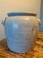 Franse brocante aardewerk grespot grote plantenpot kerstboom, Antiek en Kunst, Antiek | Keramiek en Aardewerk, Ophalen of Verzenden