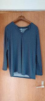 Shirt lange mouw, maat xl.Zwart/blauw/wit, Ophalen of Verzenden, Zo goed als nieuw, Maat 46/48 (XL) of groter, Zwart