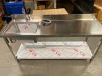 ieuw in de doos. RVS Spoeltafel /  Wastafel, Huis en Inrichting, Keuken | Keukenelementen, Nieuw, Minder dan 100 cm, 25 tot 50 cm