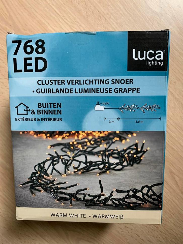 768 LED ClusterVerlichting - Luca Lighting, Diversen, Kerst, Gebruikt, Ophalen of Verzenden