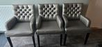 Prachtige eetkamerstoelen Olav Eric Kuster style 3 stuks, Huis en Inrichting, Stoelen, Ophalen, Zo goed als nieuw, Modern, Design, Tijdloos