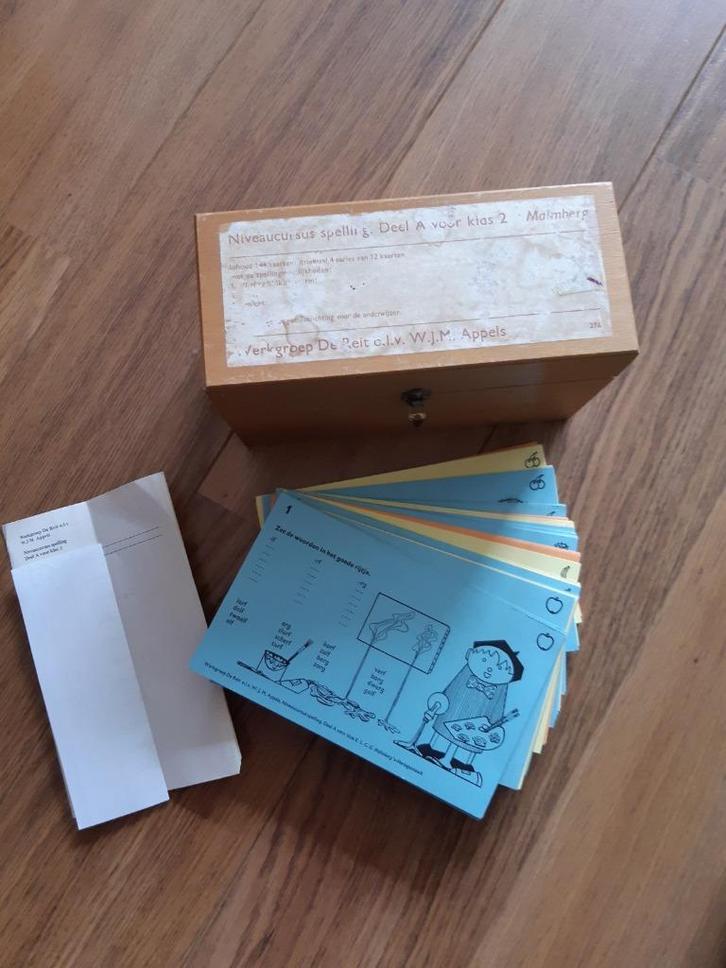 Niveau cursus spelling uit 1972, Antiek en Kunst, Curiosa en Brocante, Ophalen of Verzenden