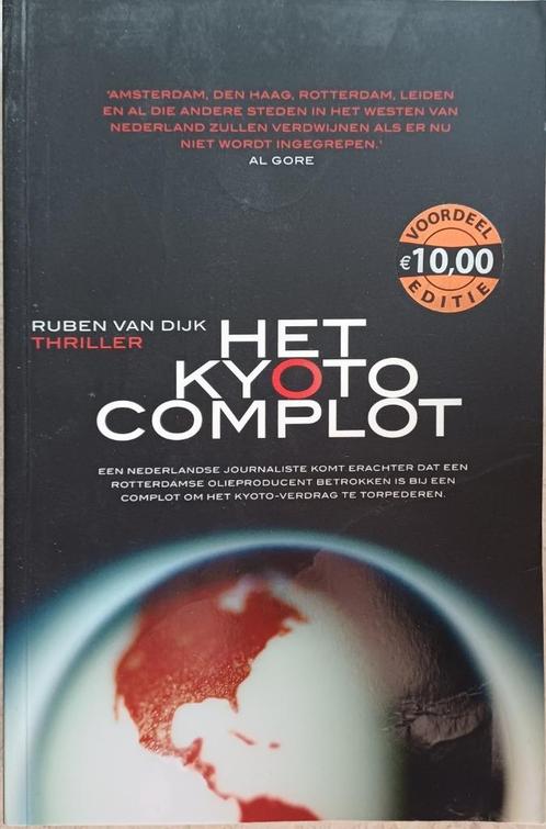 KORTING! Het Kyoto complot - Ruben van Dijk, Boeken, Thrillers, Zo goed als nieuw, Nederland, Ophalen of Verzenden