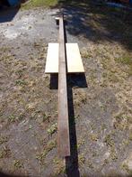 Hardhouten palen, balken 10x10 5m, Tuin en Terras, Ophalen, Nieuw, 250 cm of meer, Palen