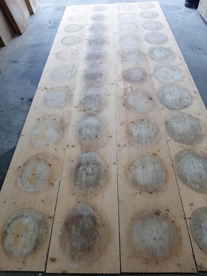 Planken 410x40x2, Tuin en Terras, Palen, Balken en Planken, Nieuw, Planken, 250 cm of meer, Ophalen