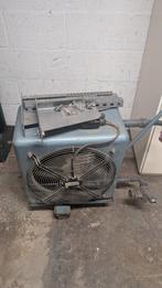 Werkplaats kachel voor op cv, Doe-het-zelf en Verbouw, Ventilatie en Afzuiging, Ophalen, Gebruikt, Ventilator