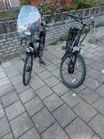 2 mooie elektrische fietsen, Fietsen en Brommers, Elektrische fietsen, Ophalen of Verzenden, Zo goed als nieuw, 50 km per accu of meer