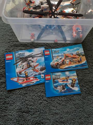 Lego City kustwacht 60011,60012,60013 beschikbaar voor biedingen