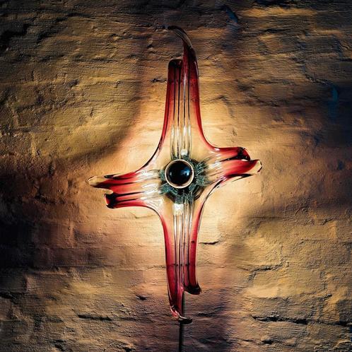 Vintage Murano glazen wandlamp., Huis en Inrichting, Lampen | Wandlampen, Zo goed als nieuw, Ophalen of Verzenden