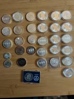 Zilver munten, Postzegels en Munten, Munten | Europa | Euromunten, Ophalen of Verzenden, Overige landen, Overige waardes, Zilver