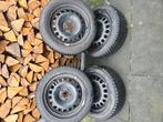 4 winterbanden op velg. 205/55 R16, Auto-onderdelen, Banden en Velgen, 16 inch, Banden en Velgen, 205 mm, Winterbanden