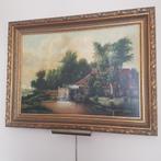 schilderij geschilderd door H.H. v.d. Doorn uit 1981, Antiek en Kunst, Kunst | Schilderijen | Klassiek, Ophalen of Verzenden