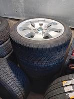 BMW BBS 5 serie 17 inch velgen winterbanden, Ophalen, Velg(en), 17 inch, Winterbanden