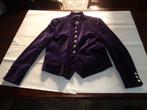 MARK paars fluwelen blazer met zilveren knopen, Kleding | Dames, Verzenden, Paars, Maat 46/48 (XL) of groter, Nieuw