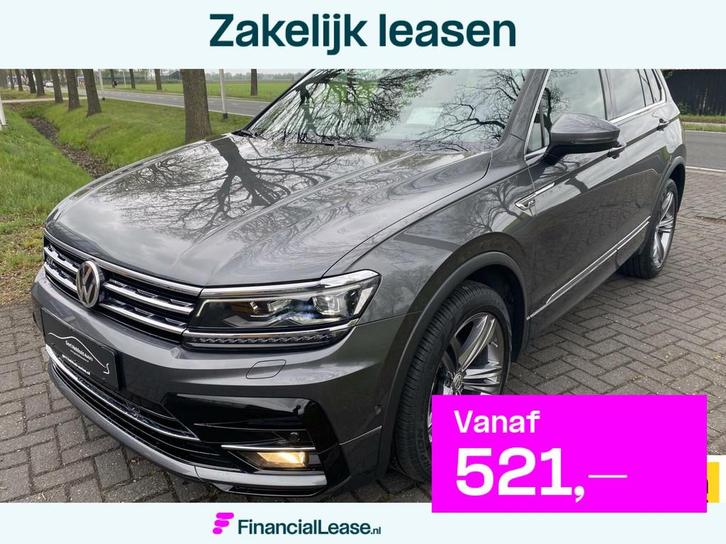 Volkswagen Tiguan I Leder I 4 Motion I Panodak I LED I, Auto's, Volkswagen, Bedrijf, Lease, Financial lease, Tiguan, ABS, Achteruitrijcamera