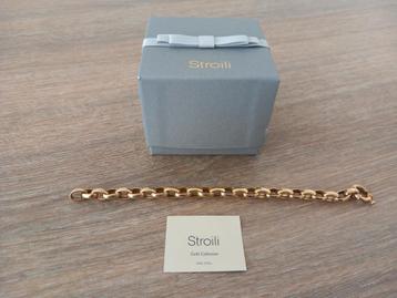 Gouden heren armband  beschikbaar voor biedingen
