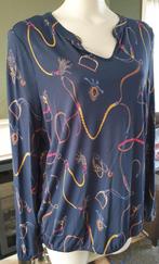 Esprit top L 42 44 topje blauw shirt | Gratis Verzenden, Maat 42/44 (L), Zo goed als nieuw, Lange mouw, Esprit