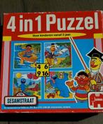 Sesamstraat puzzel, Kinderen en Baby's, Speelgoed | Kinderpuzzels, Ophalen of Verzenden, 10 tot 50 stukjes, Gebruikt