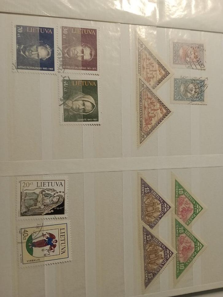 J1) Kavel litauen Lietuva, Postzegels en Munten, Postzegels | Volle albums en Verzamelingen, Buitenland, Ophalen of Verzenden