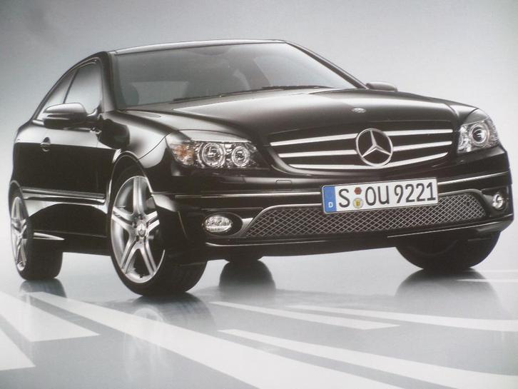Mercedes C Klasse Sportcoupe CLC 0608 Borchure, Boeken, Auto's | Folders en Tijdschriften, Zo goed als nieuw, Mercedes, Ophalen of Verzenden