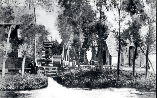 (GD043) Ansichtkaart Barneveld molen De Pelmolen watermolen, Verzenden, 1960 tot 1980, Ongelopen, Gelderland